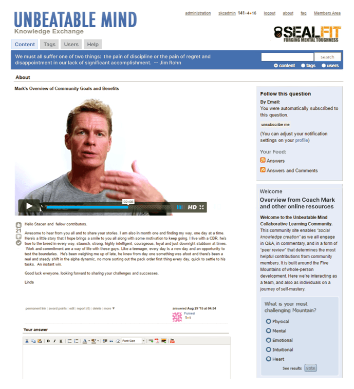 Video content integration